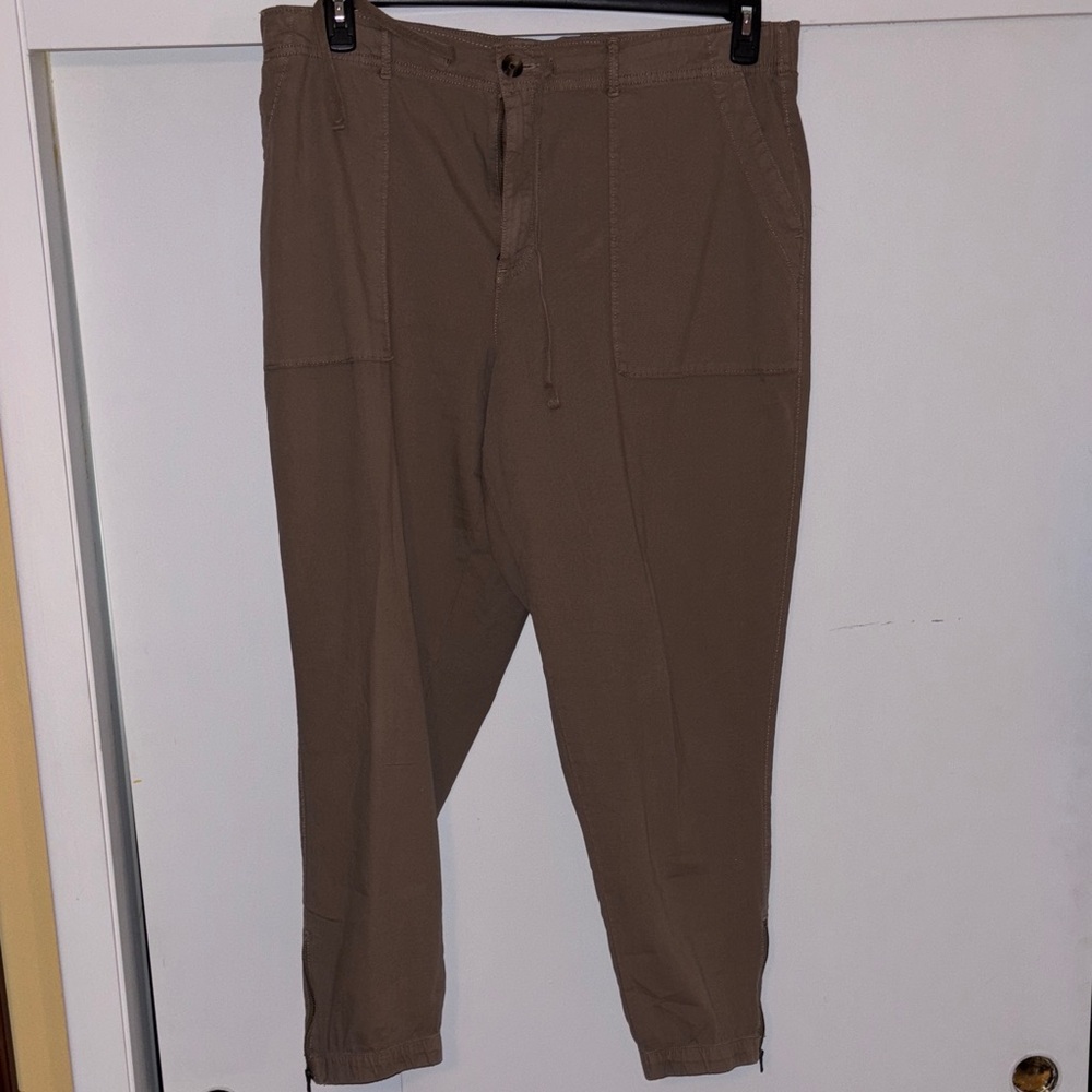 Sonoma Plus Size Women's Tan Joggers - 1X